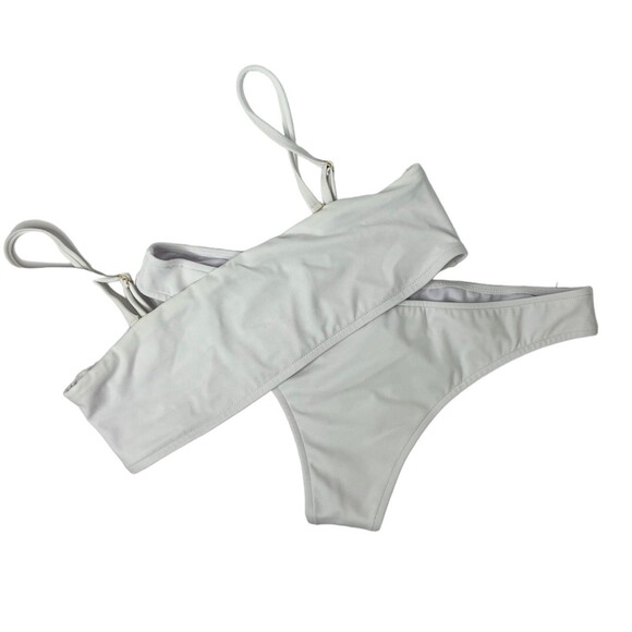 New Women Bandeau Bandage Bikini Set, 2 pc Brazilian Swimwear Beachwear #366 - Picture 3 of 9